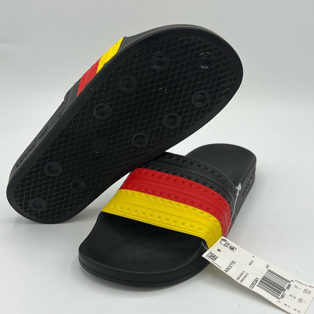 Adidas Adilette Germany Slides Sandals [G55381] Size Mens 4 NWOB Brand New